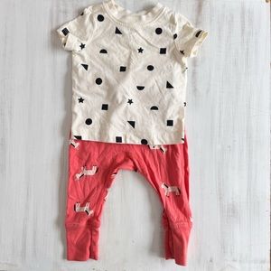 Hanna Andersson unicorn outfit (size 6-12 months)